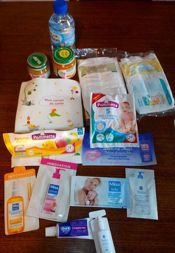 Trousse de naissance gratuite intermarché, colis bébé, coffret